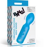 18x Vibrating Silicone Mini Wand - Blue
