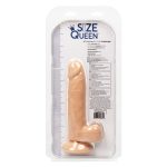 Size Queen 6 inch/15.25 Cm - Ivory - Image 8
