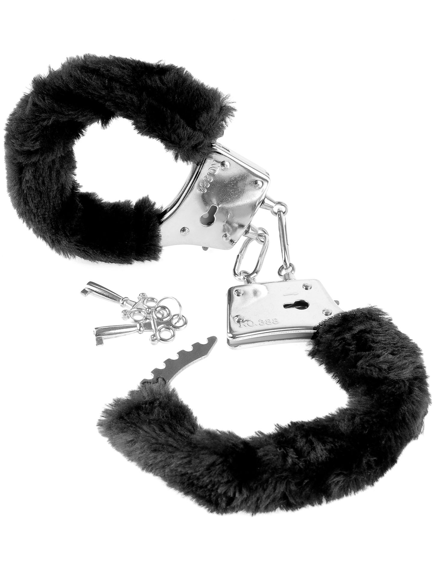 Q3e9gJ2gZMf9BQW38dlTY0tIvkWAvR6z Fetish Fantasy Series Beginner's Furry Cuffs - Black - Image 1