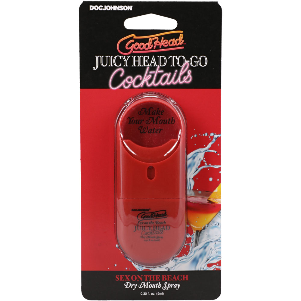 Q4Gu6ktt Goodhead Juicy Head Cocktails Dry Mouth Spray to-Go - Sex on the Beach - Image 1
