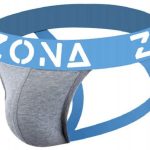 Grey Vibrant Jockstrap - Large