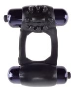 Fantasy C-Ringz Duo-Vibrating Super Ring Black - Image 2