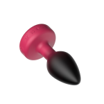 Eluxe Vibrating Clr Gem Rbyombre Plug Sm With Remote - Image 9