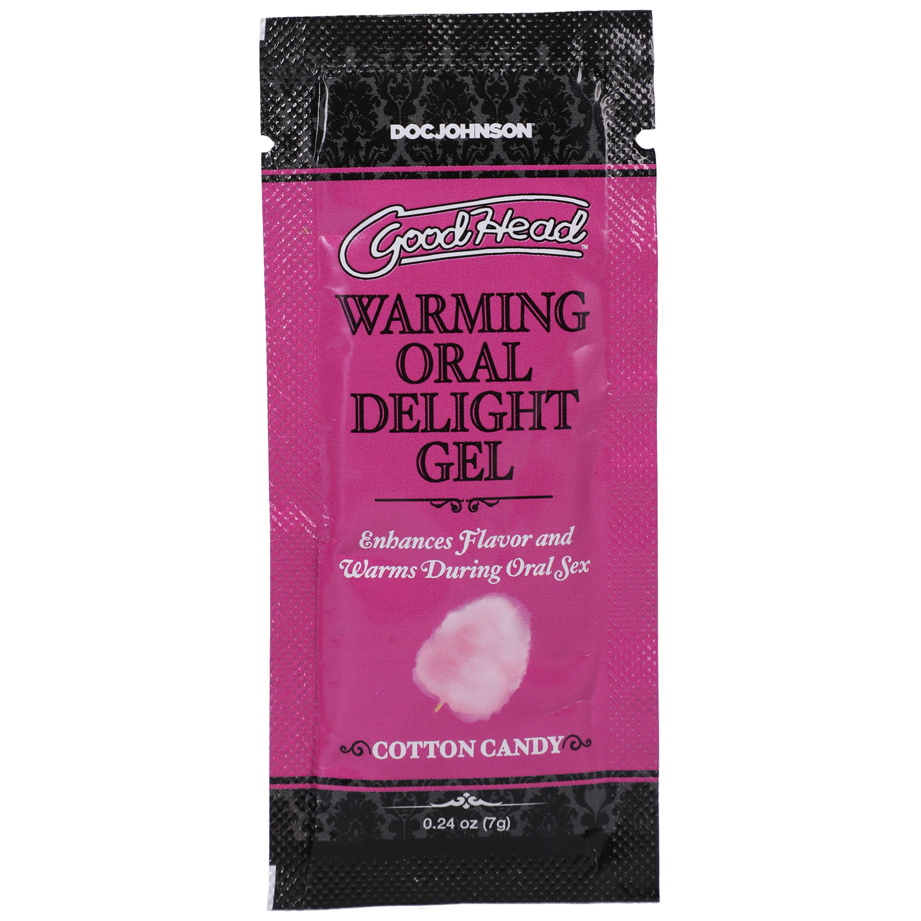Qc1fqLptkOhpsysgovcQDgyIPqaCvq6P Goodhead - Warming Oral Delight Gel - Cotton Candy - 0.24 Oz Bulk - Image 1