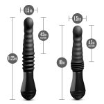 Temptasia - Lazarus - Thrusting Dildo - Black - Image 3