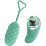 Vivian Remote Control Vibrating Egg - Turquoise - Image 5