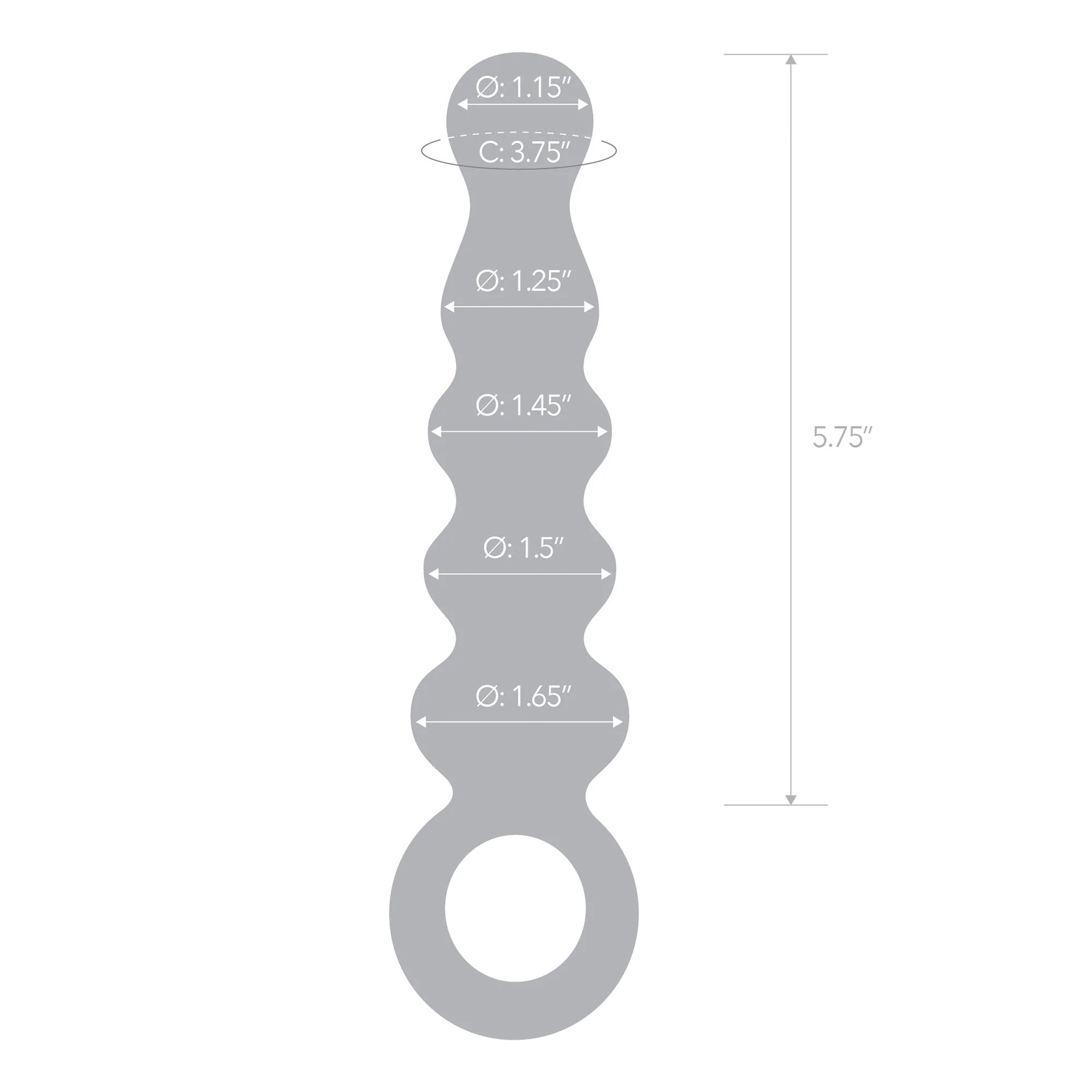 QhPdJi23UbtOg5nhGCmXXRBUV2gJov32 Quintessence Beaded Anal Slider - Image 1