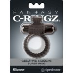 Fantasy C-Ringz Vibrating Silicone Super Ring Black
