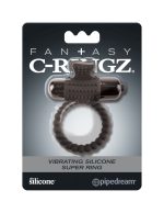 Fantasy C-Ringz Vibrating Silicone Super Ring Black - Image 2