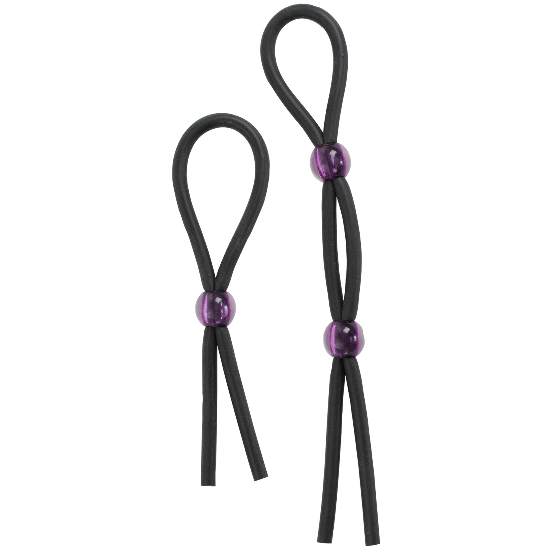 QmdkXL6iquCEExL11uC7HT1D5RhEaxYP Silicone Cock Ties - Black - Image 1