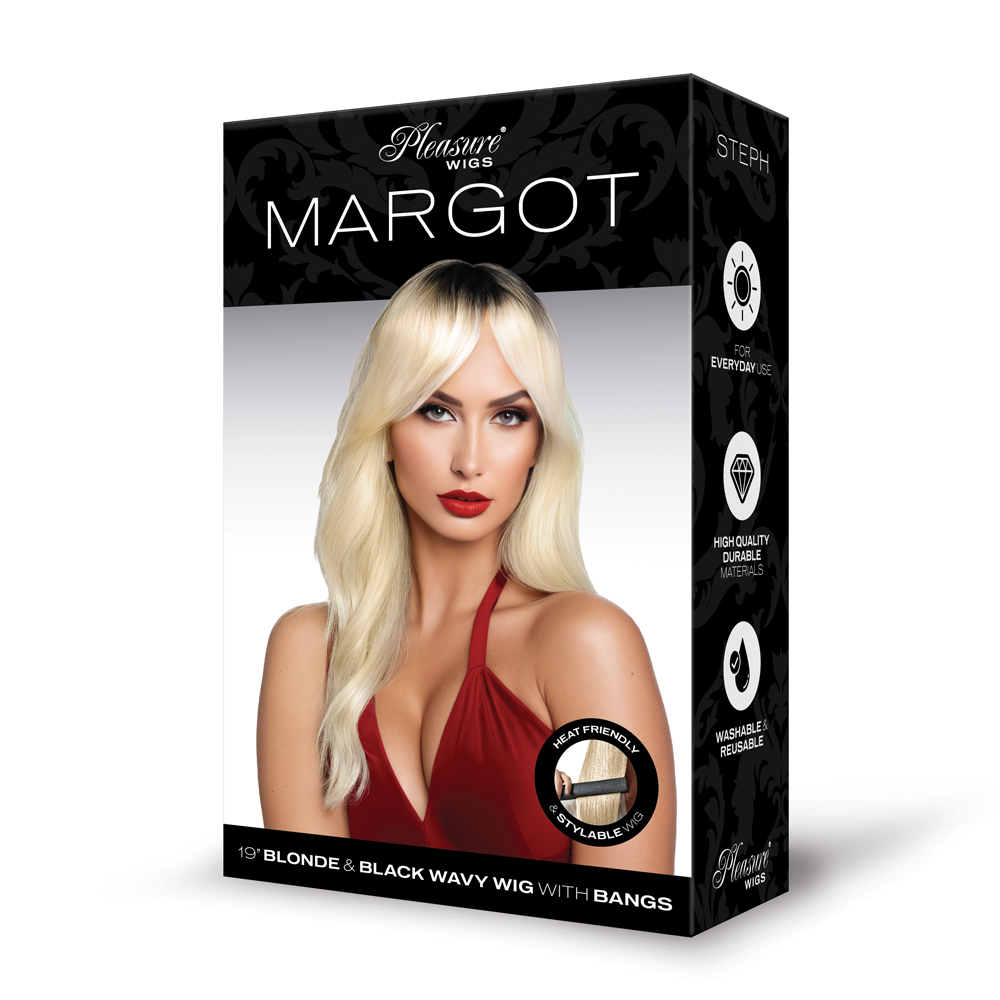 Qmdx07dy Margot Premium Stylable Wig - Blonde / Black - Image 1