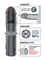 Fantasy X-Tension Mega 3-Inch Extension - Black - Image 2
