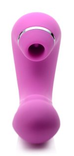 Shegasm 5 Star 10x Tapping G-Spot Vibe With Suction - Pink - Image 2