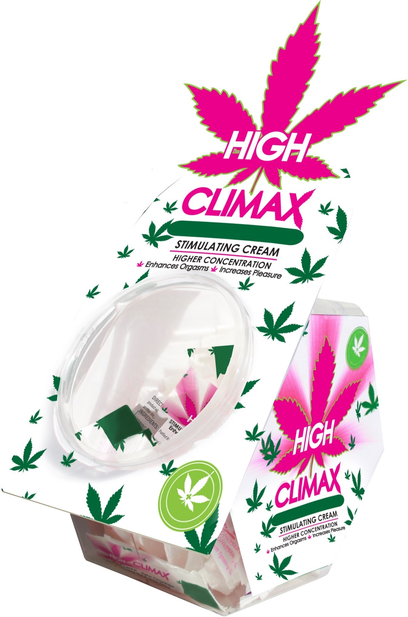 RPHkjF9Vr3P1Y2YkGDWzNbUB0Z5Ryf0c High Climax Female Stimulating Cream - 0.067 Fl. Oz. - 50 Pc. Bowl Display - Image 1
