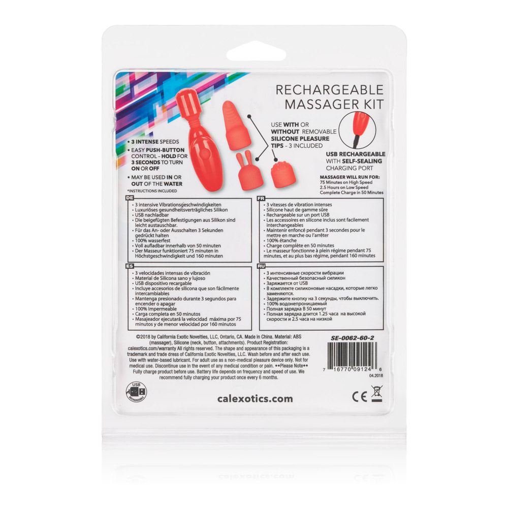 RSsUwprrgxQbUa99lLR52ywa2WPsacgA Rechargeable Massager Kit - Image 1
