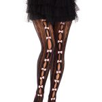 Sweetheart Stripedtights - Os - Black