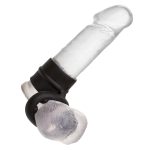 Alpha Liquid Silicone Dual Support Magnum Ring - Black - Image 5