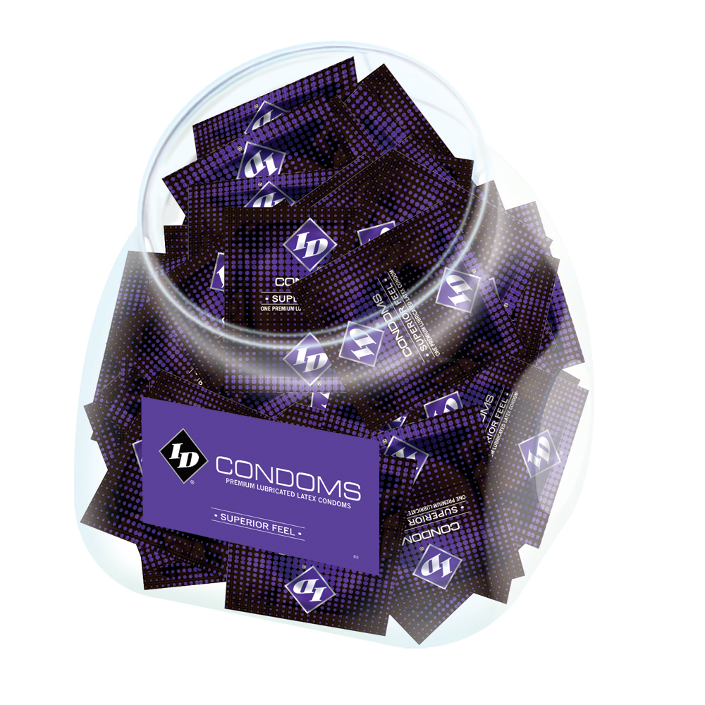 Re70jBicJFAzJ0dM0inn0zOW12tFjZJ7 ID Condoms - Superior Feel - 144 Piece Jar - Image 1
