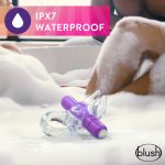 Play With Me  Bull Vibrating C-Ring - Purple - Image 2