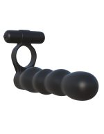 Fantasy C-Ringz Posable Partner Double Penetrator - Black - Image 4