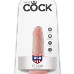 King Cock 5 Inch Cock - Light