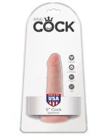 King Cock 5 Inch Cock - Light - Image 4
