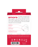 Amore Rechargeable Pleasure Vibe - Red - Image 3