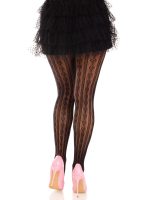 Sweetheart Stripedtights - Os - Black