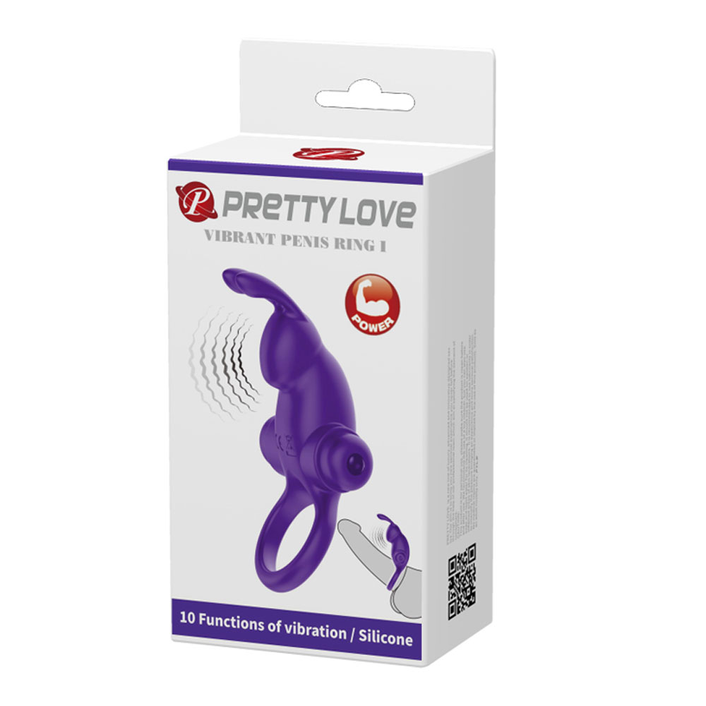 S5QMSEzIJVR4wcprcZh0x9x2PjAvd70w Pretty Love Vibrant Penis Ring I - Purple - Image 1