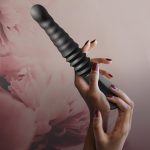 Temptasia - Lazarus - Thrusting Dildo - Black - Image 4