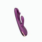 Terri - App Controlled Tapping Rabbit Vibrator - Purple - Image 3