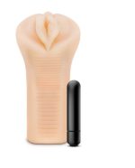 Enlust Emma Male Masturbator With Bullet Vibrator - Beige - Image 2