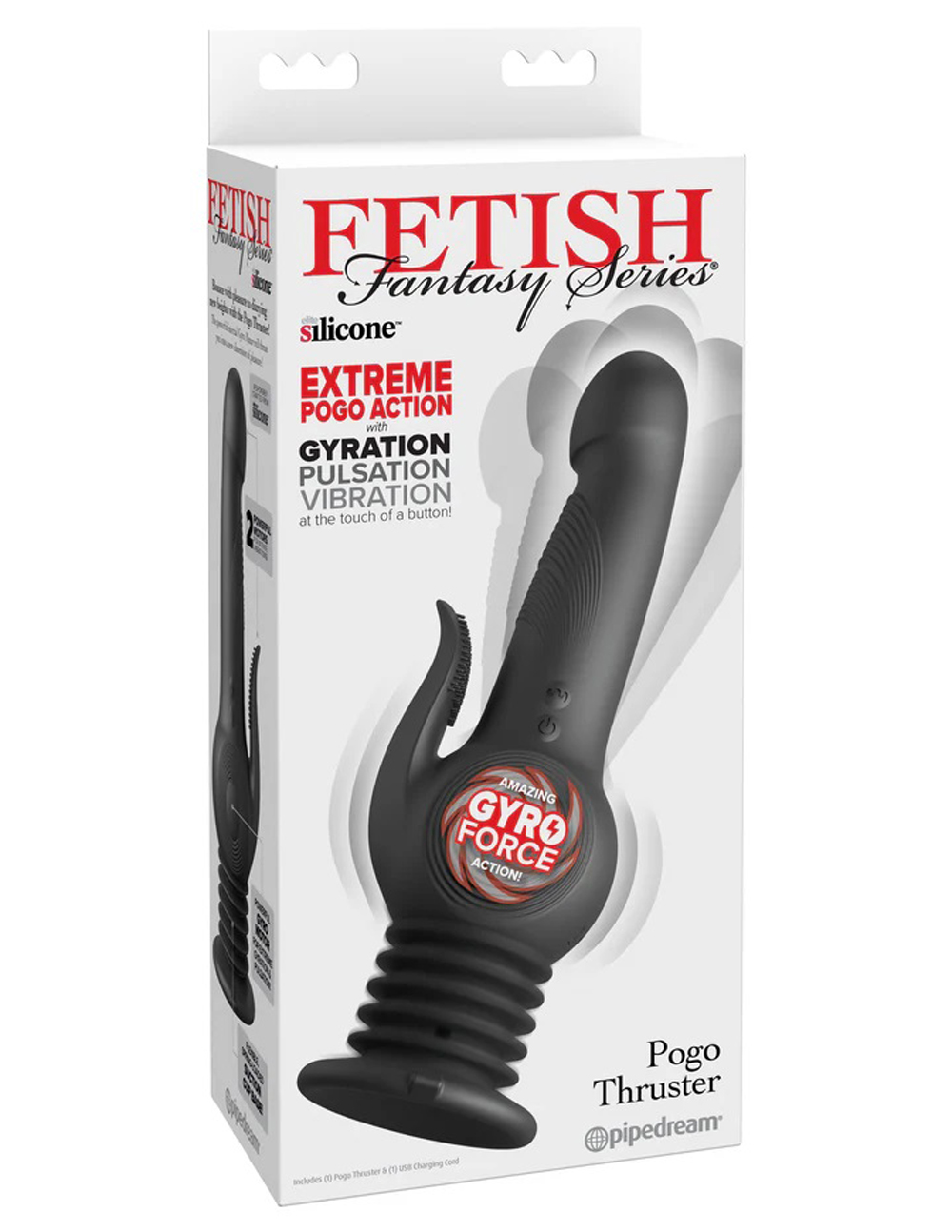 SJdZwNjB Pogo Thruster Masturbator - Black - Image 1