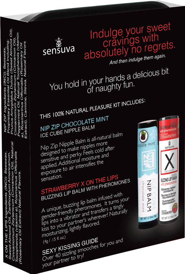SPPqaZcJ Lips and Nips Pleasure Kit Chocolate-Strawberry - Image 1