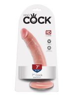 King Cock 7-Inch Cock - Flesh - Image 4