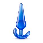 B Yours - Large Anal Plug - Blue - Image 2