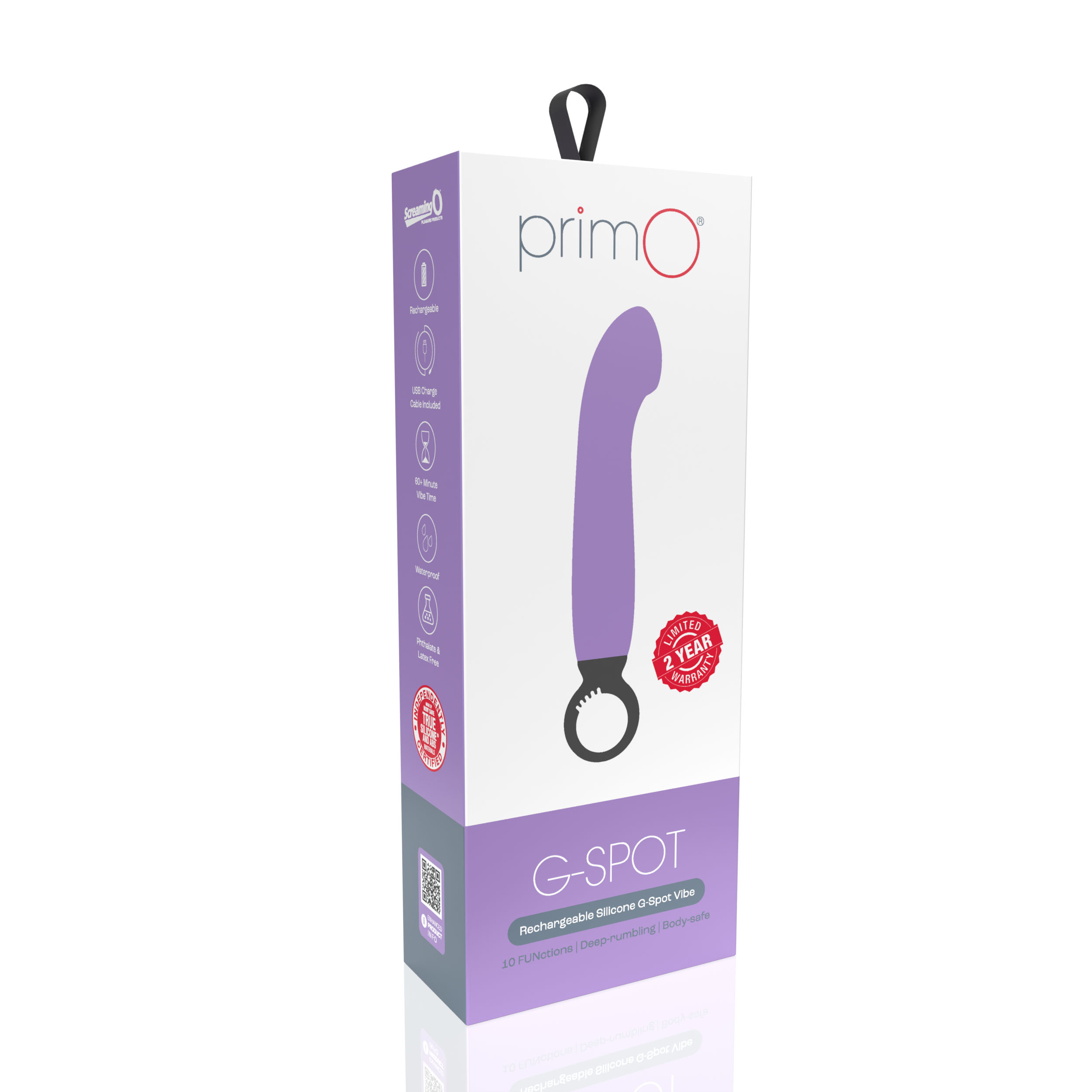 ShEiMR4Yew5PgnRMqk2OutcNU7HWh8BV Primo G-Spot Rechargeable Vibrator - Lilac - Image 1