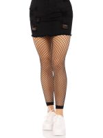Industrial Net Footless Tights - One Size - Black - Image 3
