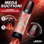 Power Up Digital Automatic Waterproof Penis Pump - Clear - Image 2