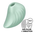 Satisfyer Pear Diver - Air Pulse Stimulator Plus Vibration - Mint - Image 3