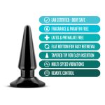 Anal Adventures - Basic Vibrating Anal Pleaser - Black - Image 4
