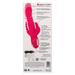 Jack Rabbit Signature Heated Silicone Triple Fantasy Rabbit - Pink - Image 2
