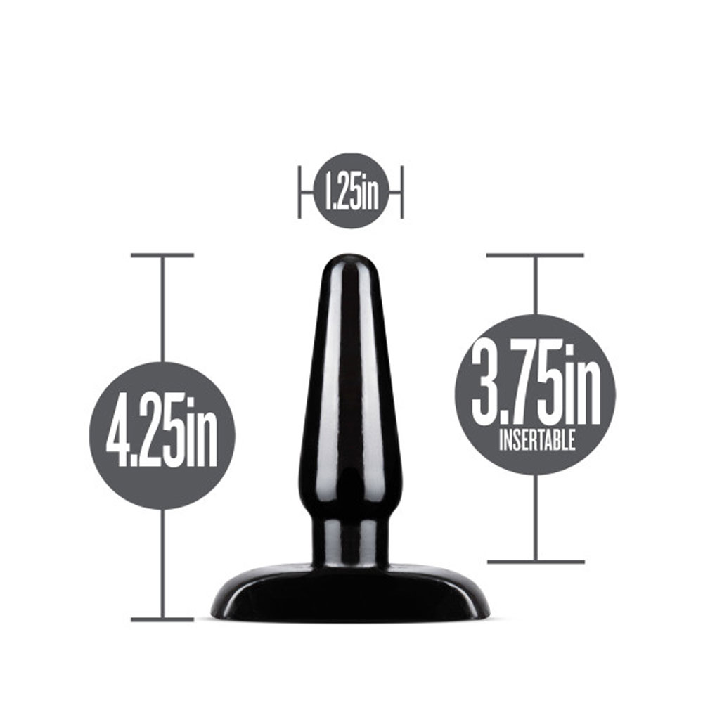 T2chFuvNgFuQSfYTaDyYBNG4Hd2h78aP Anal Adventures - Basic Anal Plug - Small - Black - Image 1