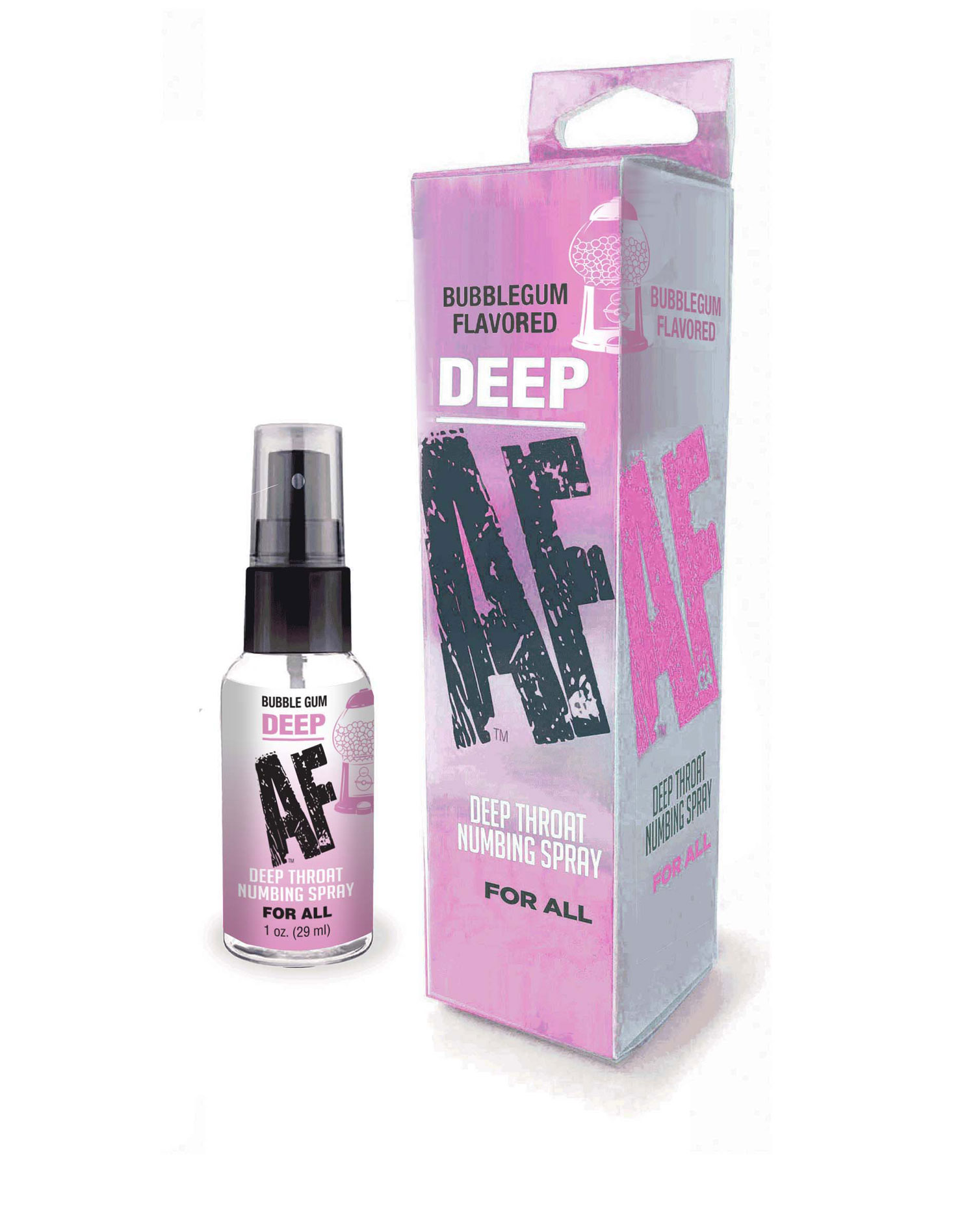 TEXl0kDQPKpmL2JscPRqlrkOngBmJSnT Deep Af Throat Numbing Spray 1oz Bubblegum - Image 1