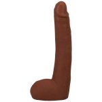 Signature Cocks - Alex Jones 11 Inch Cock With Removable Vac-U-Lock Suction Cup - Caramel - Image 4