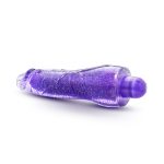 Glow Dicks - Molly Glitter Vibrator - Purple - Image 4