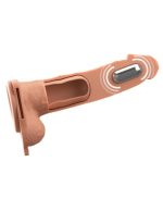 Fantasy X-Tensions Elite 7" Vibrating Hollow Silicone Strap-on - Light - Image 5