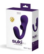 Suki Plus Rechargeable Dual Sonic Vibe - Deep Purple - Image 2