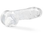 Naturally Yours - 8 Inch Crystalline Dildo - Diamond - Image 2