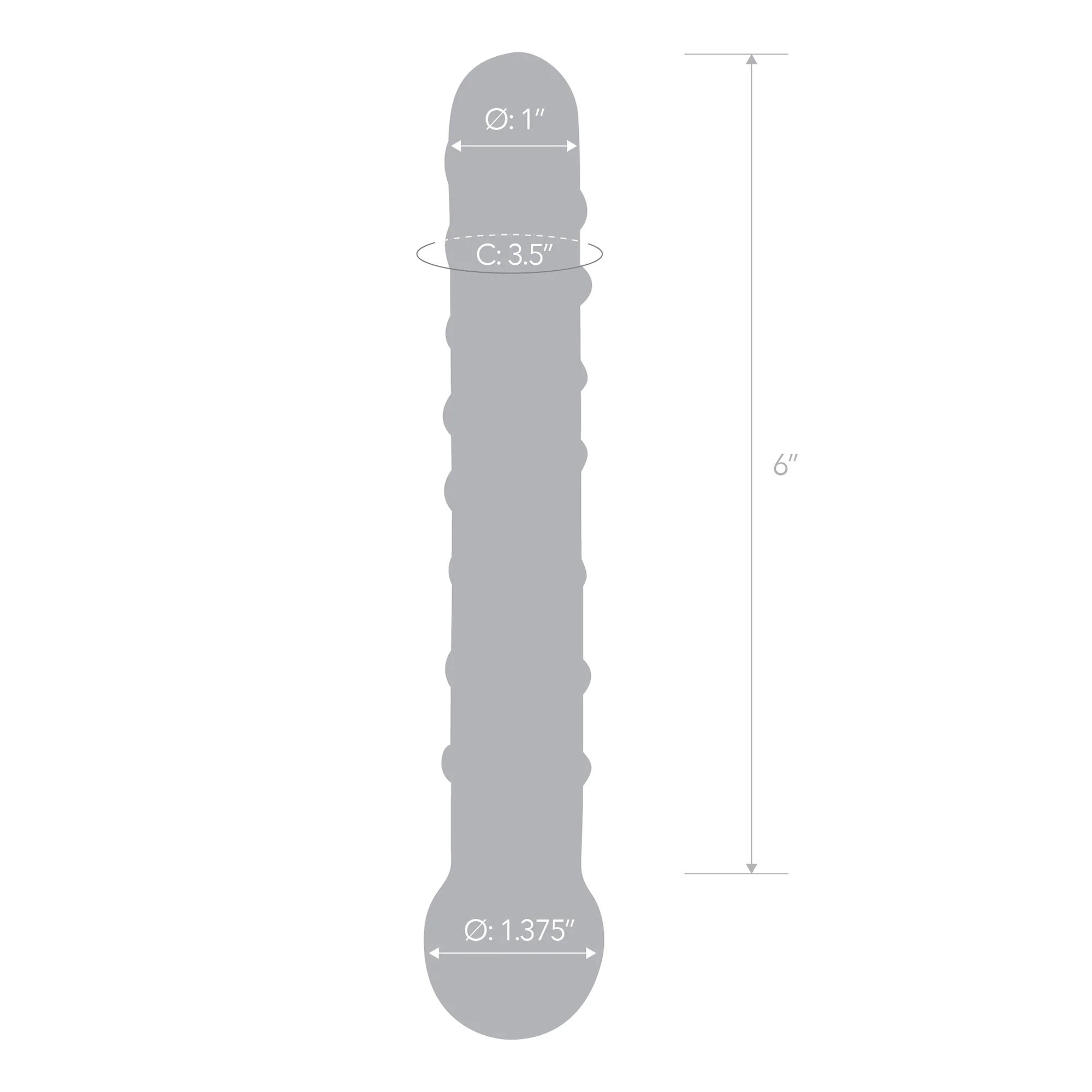 TbZq7acdfct1YK3qVlYnqG8hDCkYrDjC Callisto Clear Glass Dildo - Image 1